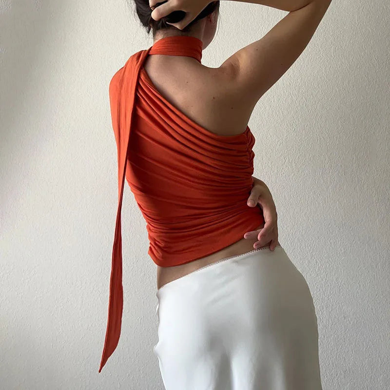 Oranje Off-Shoulder Top – Koningsdag Editie