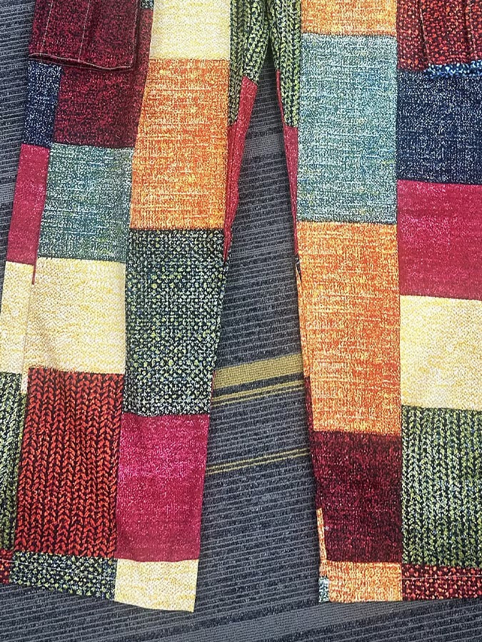 Evan | Pantalon cargo homme patchwork