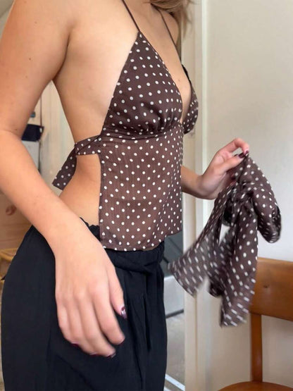 Polka Dot Cami Top
