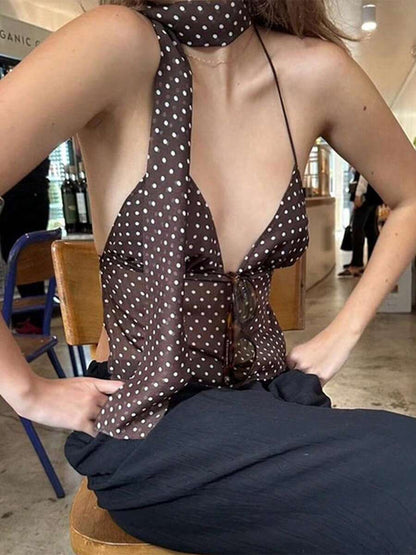 Polka Dot Cami Top