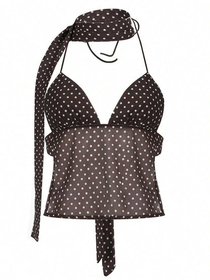 Polka Dot Cami Top