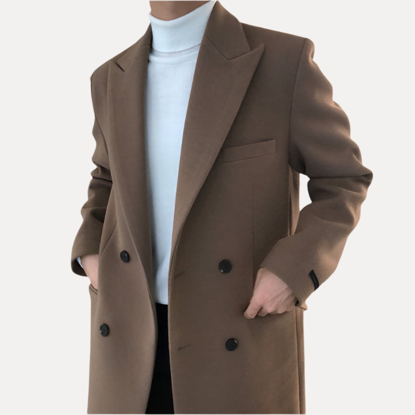 Noblesse | Manteau élégant double pour homme