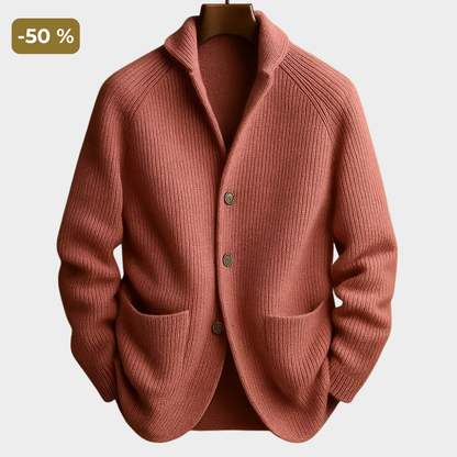 HUGO | GILET POUR HOMME EN MAILLE CÔTELÉE