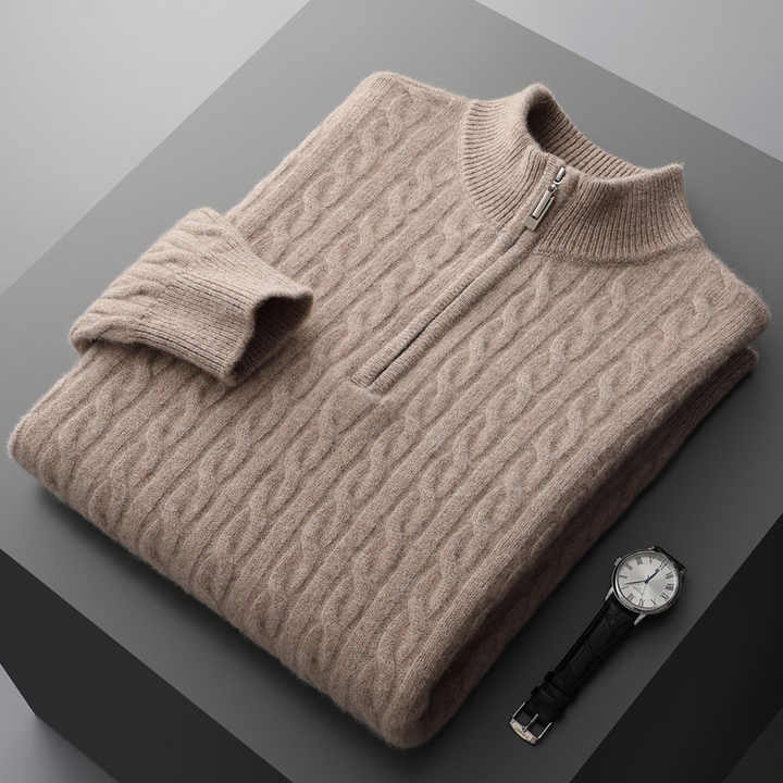 Laurent™ - Half Zip Sweater