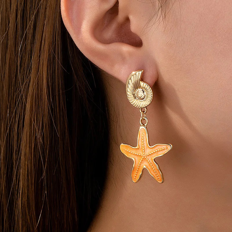 Ster Oorbel - Koningsdag Editie