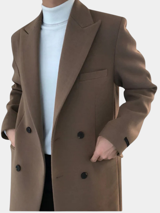 Noblesse | Manteau élégant double pour homme